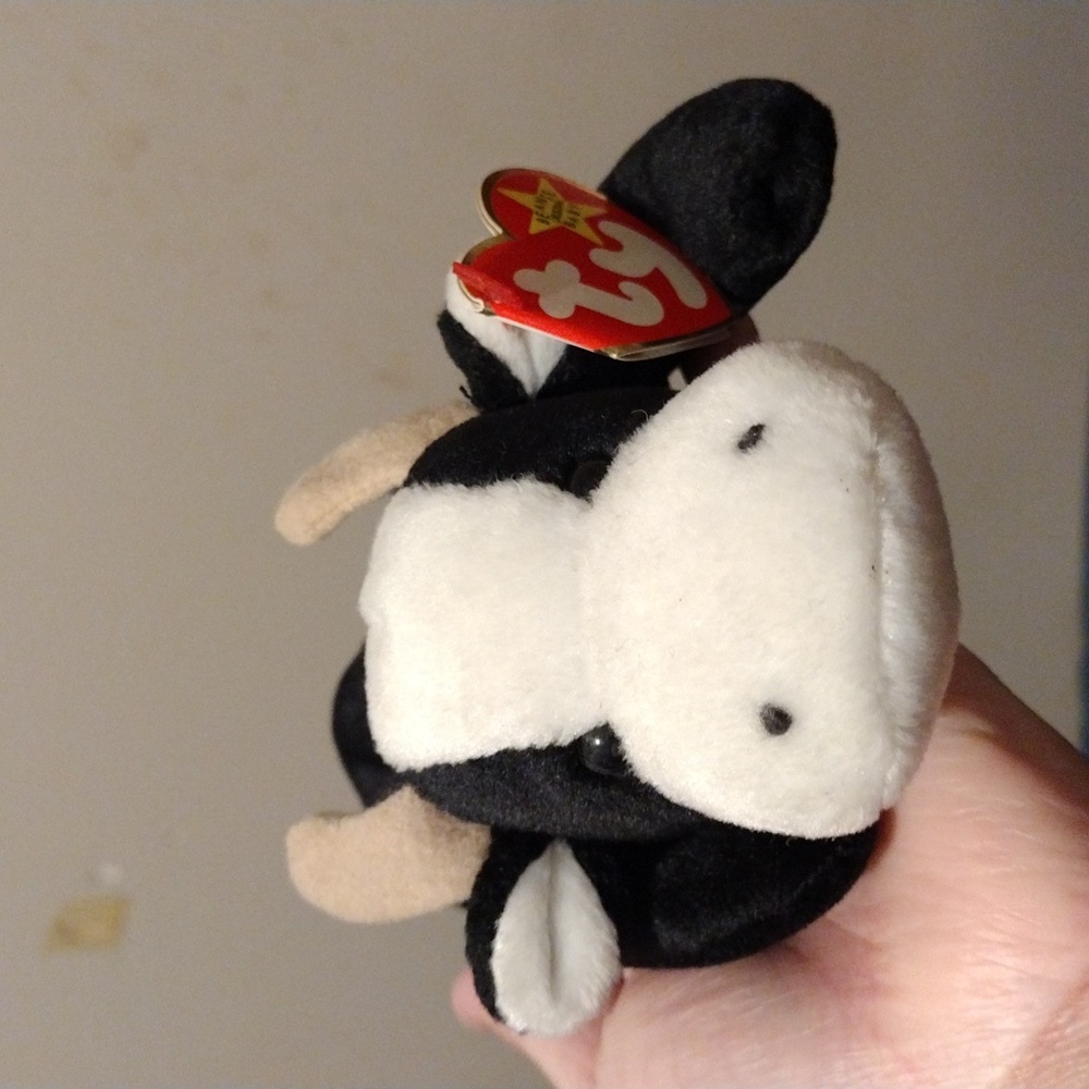 Original Daisy Cow Beanie Baby